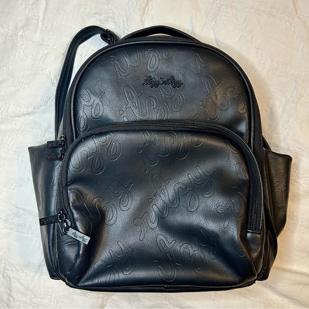 Itzy Ritzy Unisex Baby Mini Diaper Bag Backpack Black Limited Edition